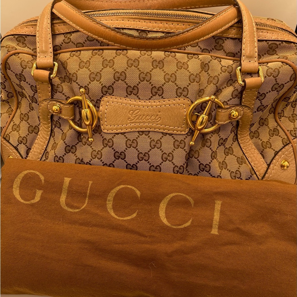 Gucci Limited Edition Horsebit Satchel handbag